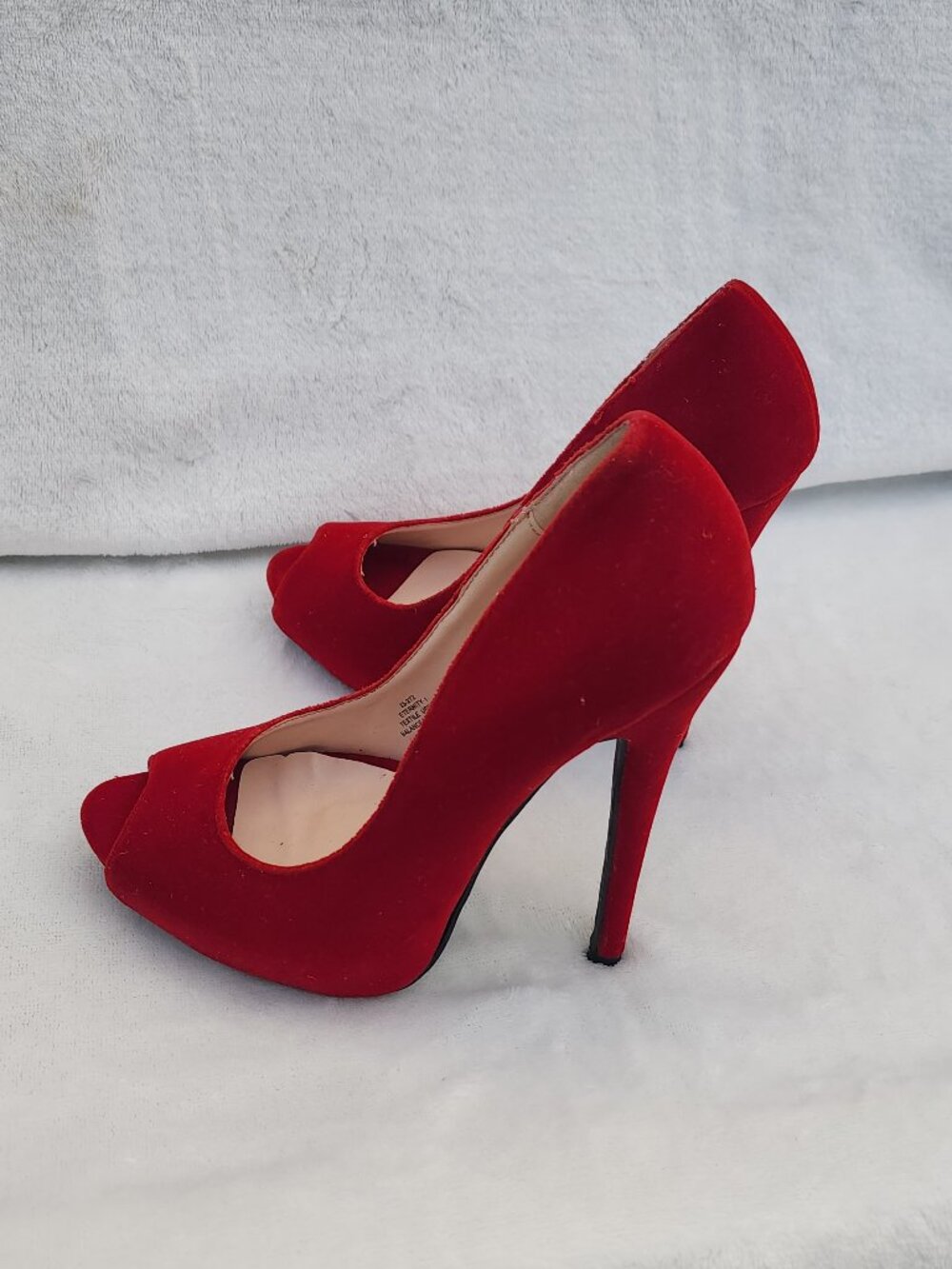 De Blossom Collection Red High Heels
